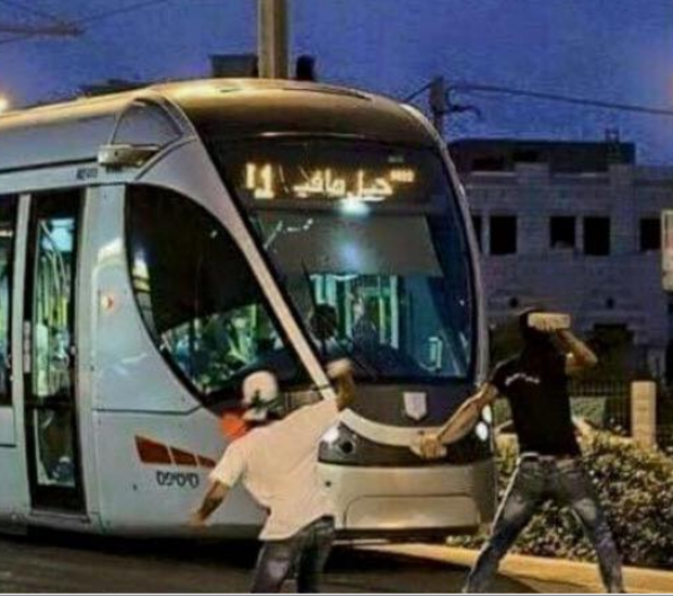 Train throwing