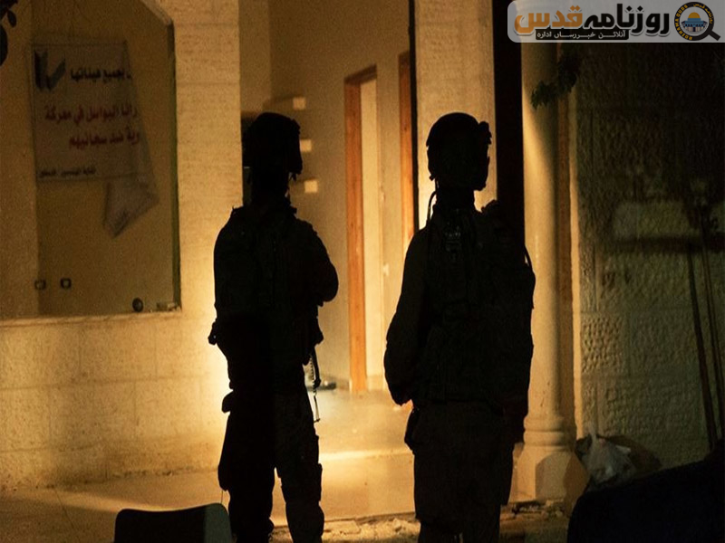 قابض اسرائیلی فوج کے چھاپے،مغربی کنارے کے مختلف علاقوں سے 10 فلسطینی گرفتار