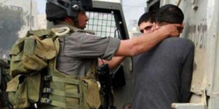 صیہونی فوج نے بچے سمیت پانچ فلسطینی اغواء کرلئے