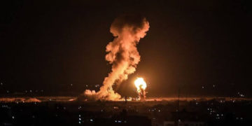 جنگ بندی معاہدےکےباوجود اسرائیل کی غزہ پربمباری