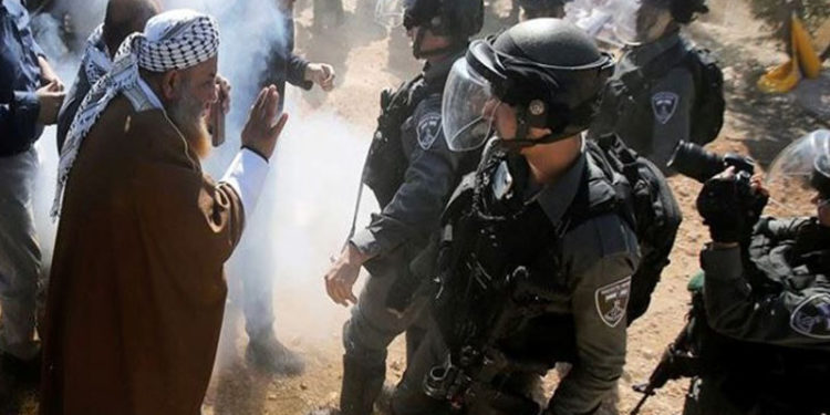 صیہونی دہشتگردی کےخلاف پرامن ریلی پراسرائیلی فوج کی فائرنگ، متعدد فلسطینی زخمی