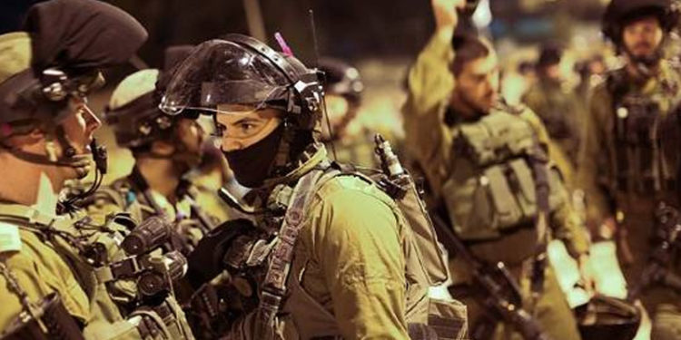 صیہونی فوج نے پانچ فلسطینیوں کو اغواء کرلیا