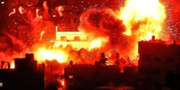 اسرائیل نےفلسطینی خواتین اوربچوں پر ڈیڑھ ٹن وزنی 4 بم گرائے