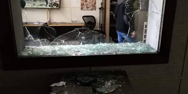 فلسطین میں مسجد، ٹی وی چینل اورمحکمہ تعلیم کادفترسیل