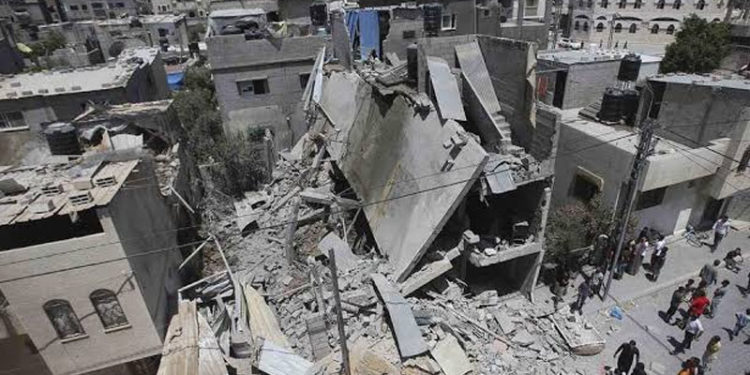 غزہ پرصیہونی دہشتگردی سےلاکھوں ڈالرکانقصان ہوا