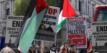 ملائیشیاءمیں فلسطین سے اظہاریکجہتی اور اسرائیل مخالف مظاہرہ