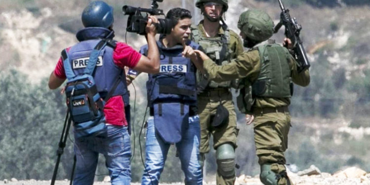 2019 فلسطین میں صحافیوں کے لیئے دوسرا بدترین سال قرار