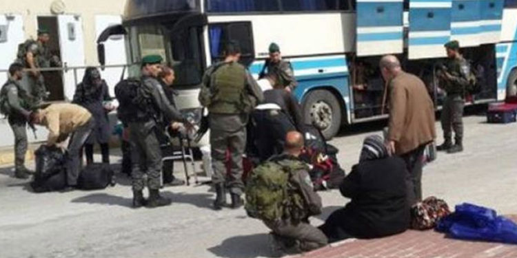 صیہونی فوج نےفلسطینیوں کو بیرون ملک جانے سےروک دیا