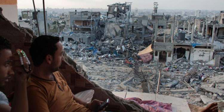 صیہونی ریاست منصوبے کے تحت غزہ کو تباہ کررہی ہے،رپورٹ
