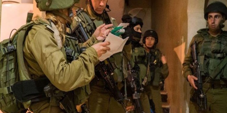 مقبوضہ بیت المقدس: صیہونی فوج نے 12 فلسطینیوں کو اغواء کرلیا