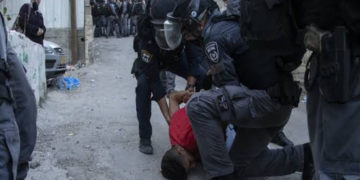 مقبوضہ بیت المقدس کے مختلف علاقوں سے 18 فلسطینی اغواء