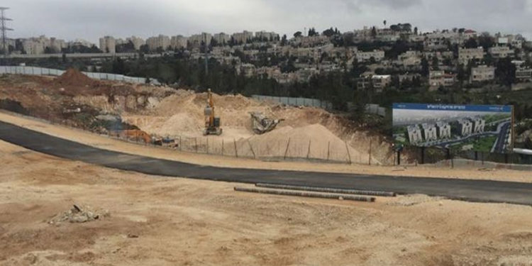 غیرقانونی یہودی آبادی کیلئے فلسطینی اراضی پر روڈ کی تعمیر