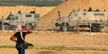 اسرائیلی فوج کےنصب کردہ بم پھٹنے سے ایک فلسطینی شہید متعدد زخمی