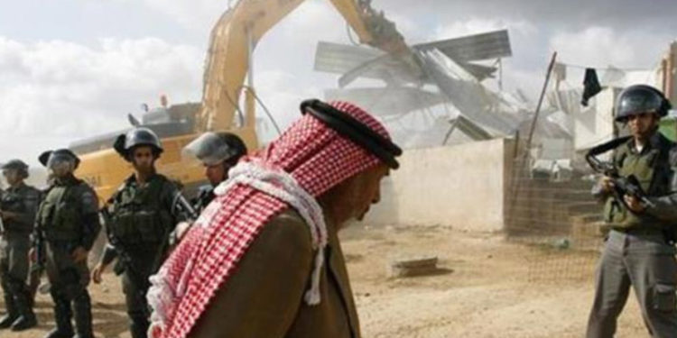 گزشتہ سال فلسطینیوں کے 169گھروں سمیت 265 املاک مسمار کی گئیں