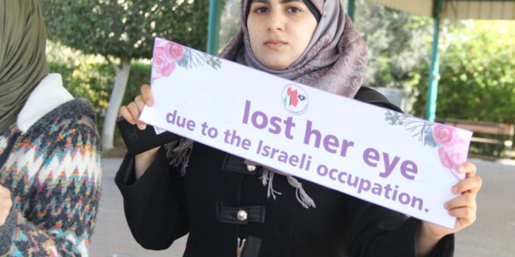 صیہونی جیل میں قید فلسطینی خاتون بینائی سے محروم