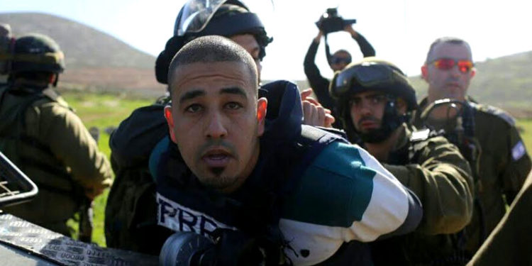 گزشتہ سال فلسطینی صحافیوں پر فائرنگ کے 163 واقعات ہوئے