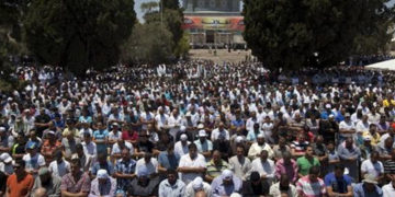مسجد اقصیٰ میں 40 ہزار فلسطینیوں نے نماز جمعہ ادا کی