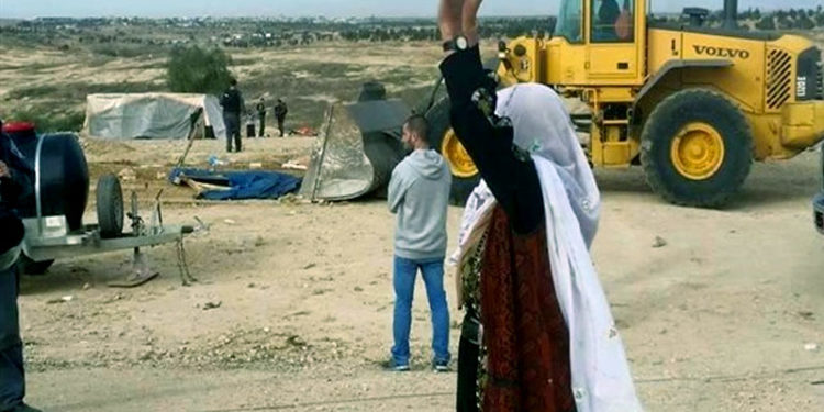 صیہونی فوج کے ہاتھوں فلسطینی گاؤں 172ویں بار مسمار