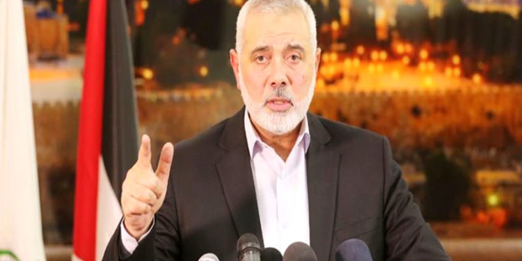 صدی کی ڈیل کےخلاف اقوام عالم مظلوم فلسطینیوں کی حمایت کریں، اسماعیل ھنیہ