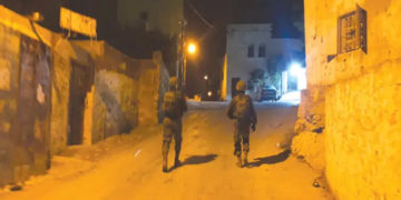 مقبوضہ بیت المقدس:صیہونی فوج کے ہاتھوں درجنوں فلسطینی گرفتار