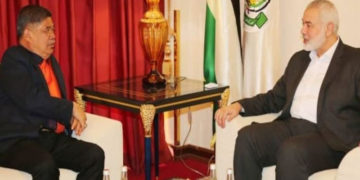 اسماعیل ھنیہ کی ملائیشیا کے وزیر دفاع سے ملاقات،اقدامات پر خراج تحسین پیش کیا