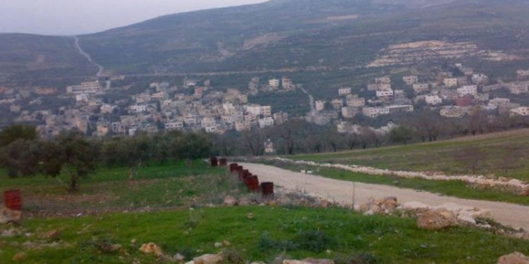 صیہونی فوج کا نابلس کے قصبے کو یہودی آبادی میں شامل کرنے کافیصلہ