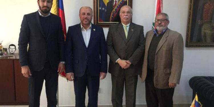 لبنان: حماس کے وفد کی وینزویلاکے سفیر سے ملاقات
