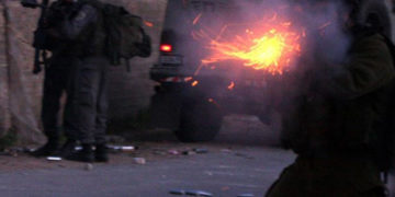 مقبوضہ بیت المقدس: قابض فوج کےساتھ جھڑپیں، متعدد فلسطینی نوجوان زخمی