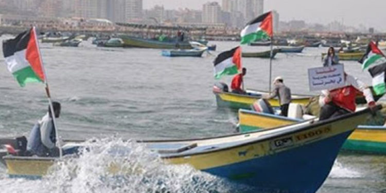 فلسطینی ماہی گیروں کو سمندر میں 15ناٹیکل میل تک شکار کی اجازت