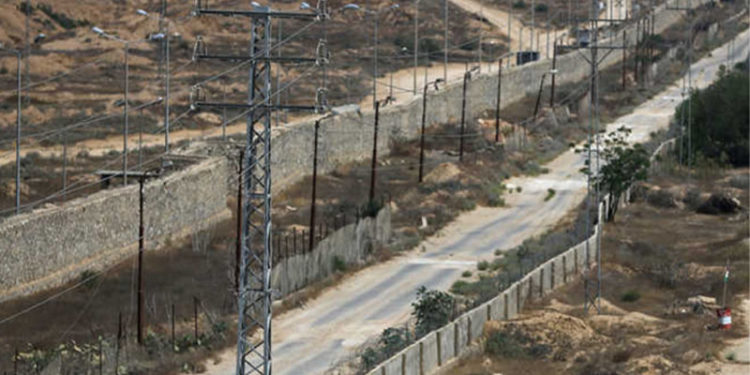 مصر کی غزہ کی سرحد پر کنکریٹ دیوار تعمیر کی تیاریاں شروع