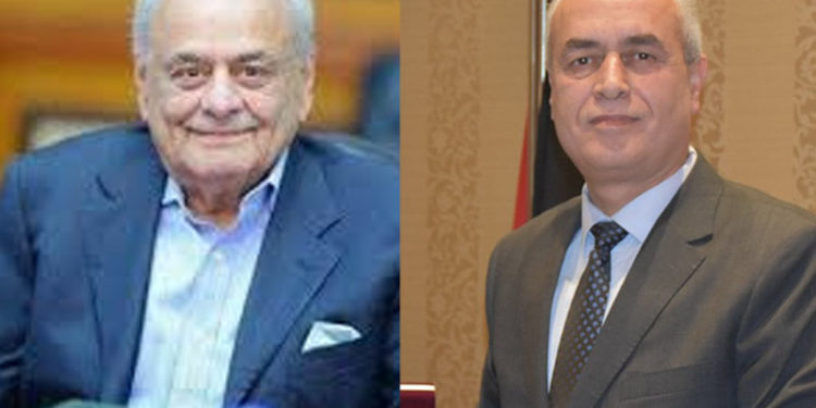 وزیر داخلہ اعجاز احمد شاہ کی فلسطین کے سفیر احمد جواد ربیئی سے ملاقات