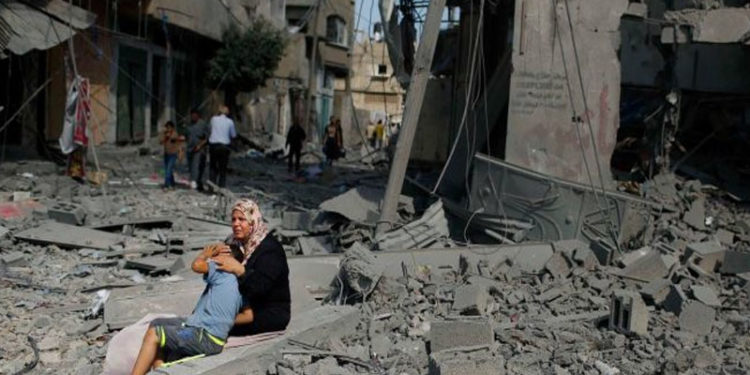 صیہونی فوج نے فلسطینی خاندان کا گھر مسمارکردیا،خواتین اور بچے بے گھر