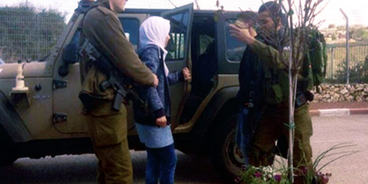 صیہونی فوج نے 14 سالہ بچےاور ایک فلسطینی لڑکی کو اغواء کرلیا