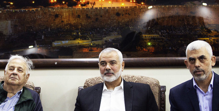 اسماعیل ھنیہ کا نیکولائےمیلاڈینیوف سے غزہ کی صورتحال پرتبادلہ خیال