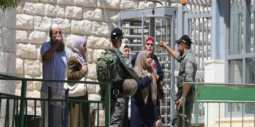 صیہونی فوج نے تاریخی مسجد ابرہیمی میں نماز کی ادائیگی پر پابندی لگادی