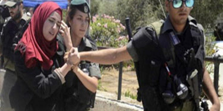 صیہونی فوج کے ہاتھوں فلسطینی خاتون سماجی کارکن گرفتار