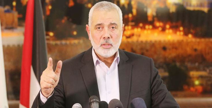 فتح کادن ہر گزرتے وقت کے ساتھ قریب آرہا ہے، اسماعیل ھنیہ