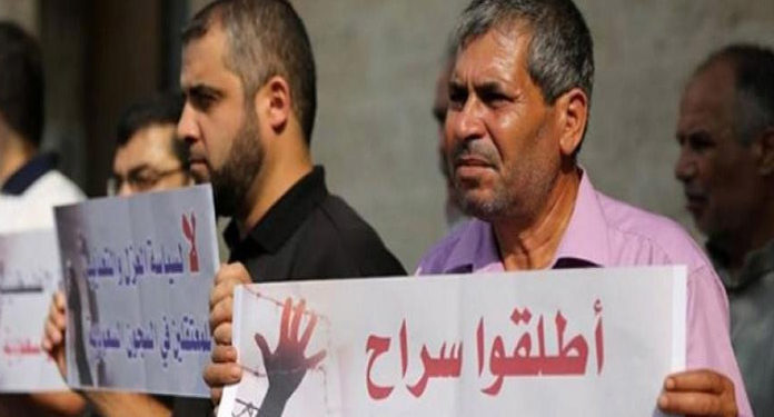 سعودی عرب میں قید فلسطینیوں کی رہائی کا مطالبہ