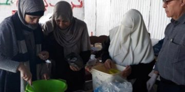 غزہ کی خواتین کیلئے گھریلوں صنعت کیلئے تربیتی ورکشاپ کا آغاز