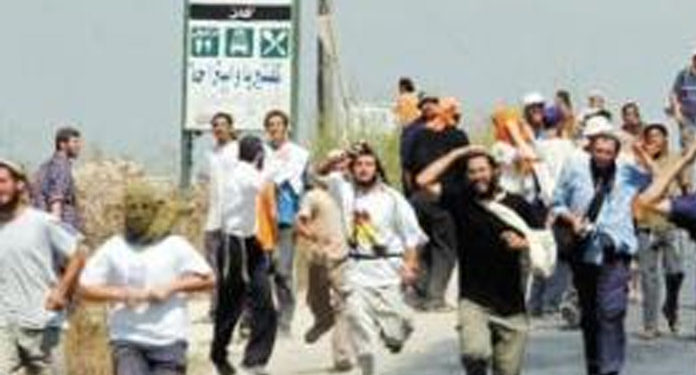 صیہونی آبادکاروں نے فلسطینیوں کو انکی زمینوں سے بے دخل کردیا