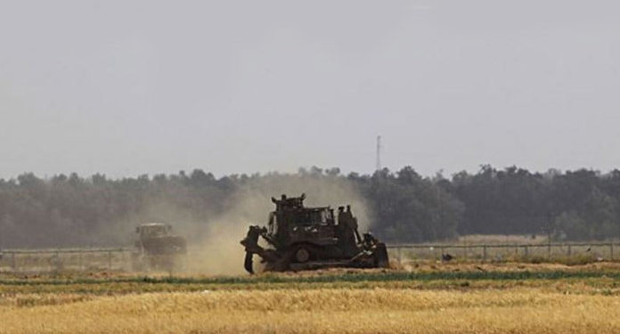 صیہونی فوج نے غزہ کی زرعی اراضی کو ہموار کردیا