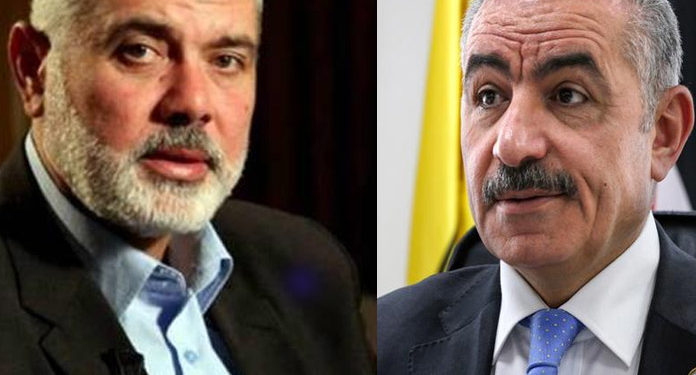 اسماعیل ھنیہ کا فلسطینی وزیراعظم سے ٹیلی فونک رابطہ، کوروناسے تحفظ پر تبادلہ خیال