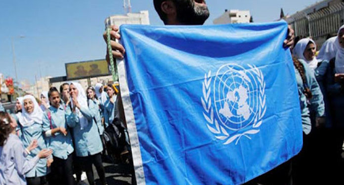 انروا کے تحت اردن میں فلسطینی پناہ گزینوں میں  ادویات تقسیم
