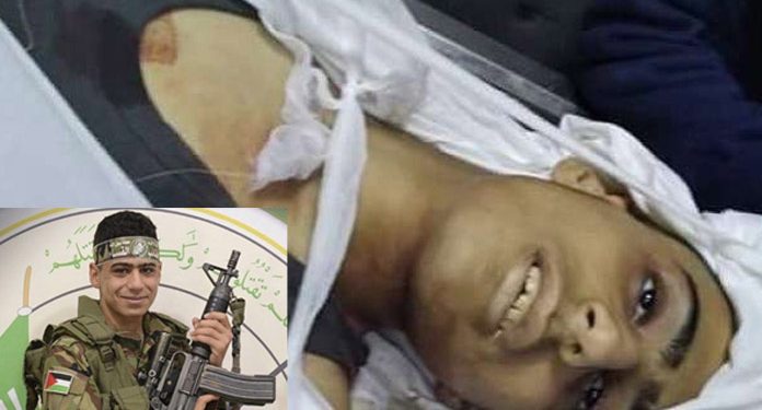 غزہ :اٹھارہ سالہ مزاحمت کار غلطی سے گولی لگنے سے شہید