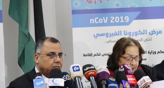 مقبوضہ فلسطین میں کورونا متاثرین کی تعداد 507 ہے، وزیر صحت