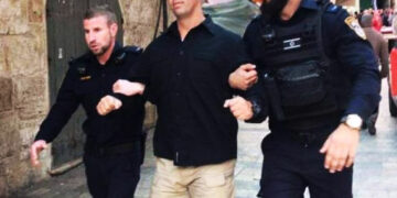 صیہونی پولیس نےمسجد اقصیٰ کے گارڈکو گرفتارکرلیا