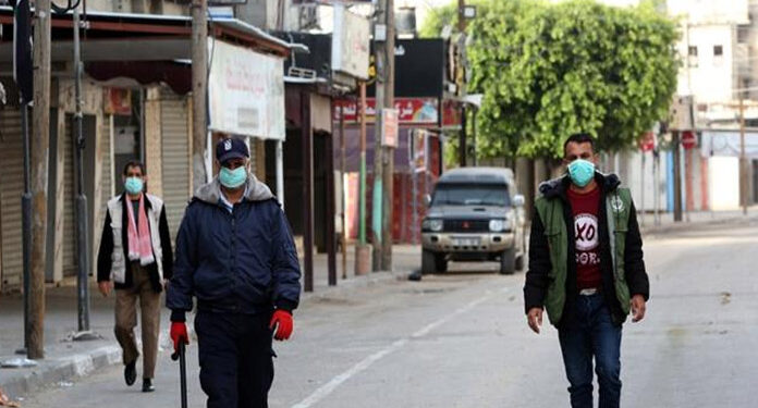 غزہ میں کورونا کے مزید تین مریضوں کی تصدیق، تعداد 61ہوگئی