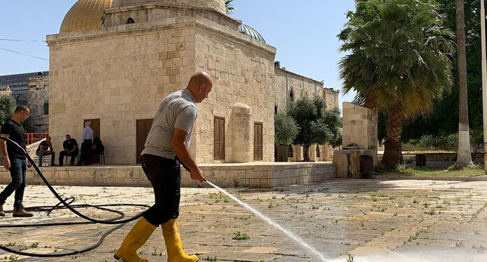 مسجد اقصیٰ اتوار سے عبادتگزاروں کیلئےکھول دی جائےگی، فلسطینی اوقاف