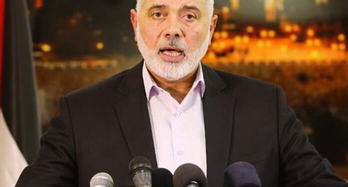 حماس صیہونیوں کے ناپاک عزائم کوخاک میں ملادے گی، اسماعیل ھنیہ