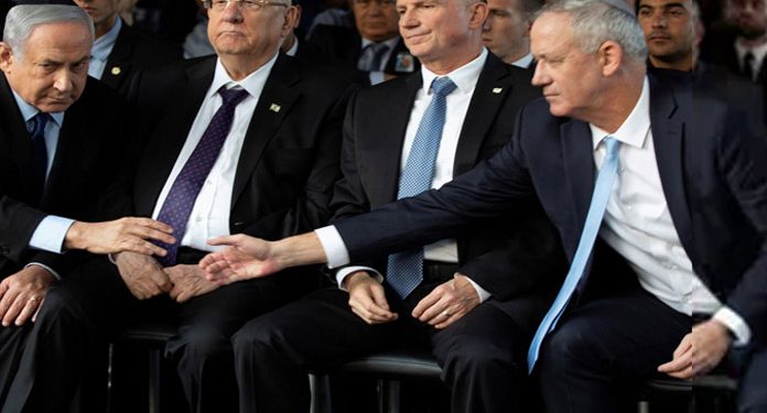 نیتن یاھو اور بینی گینٹز کے درمیان شراکت اقتدار فارمولے کی منظوری